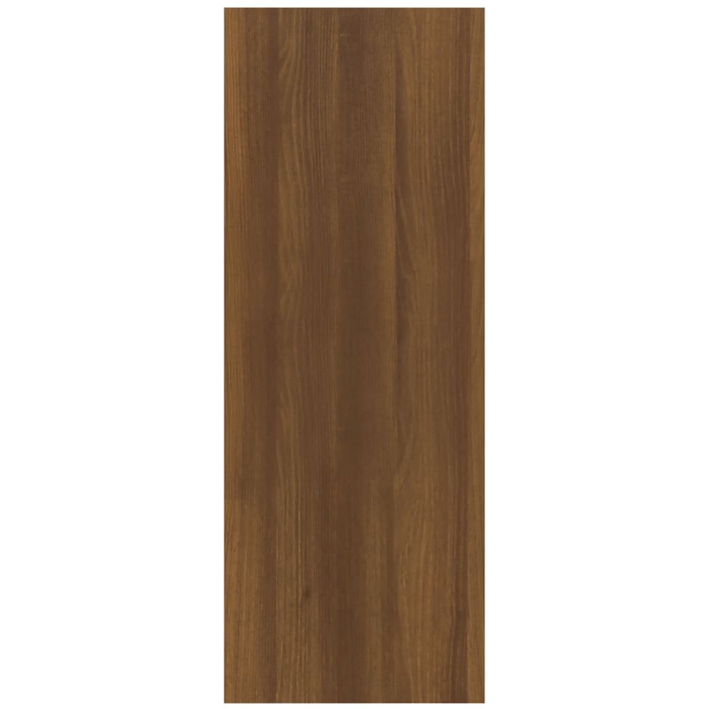 Konsolipöytä ruskea tammi 78x30x80 cm tekninen puu - Sisustajankoti.fi