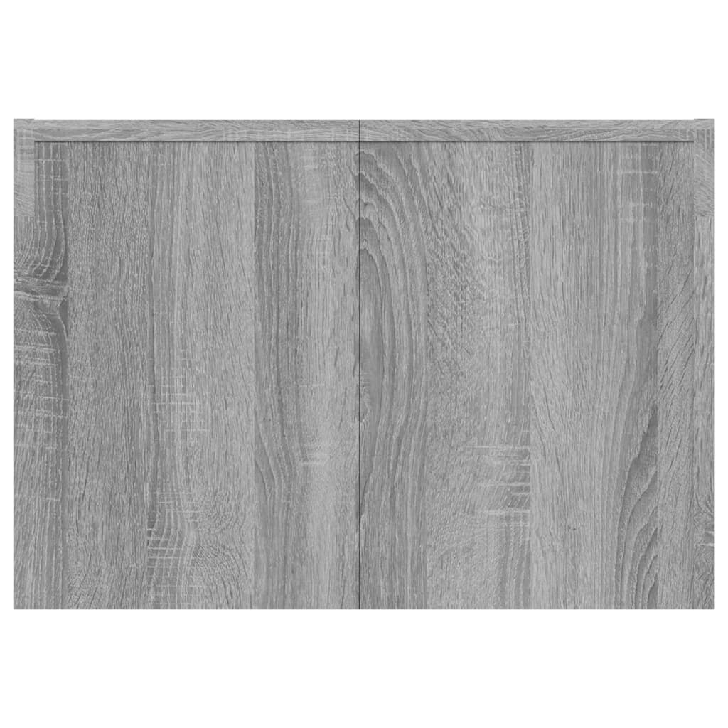 Sohvapöytä harmaa Sonoma 110x50x35 cm tekninen puu - Sisustajankoti.fi