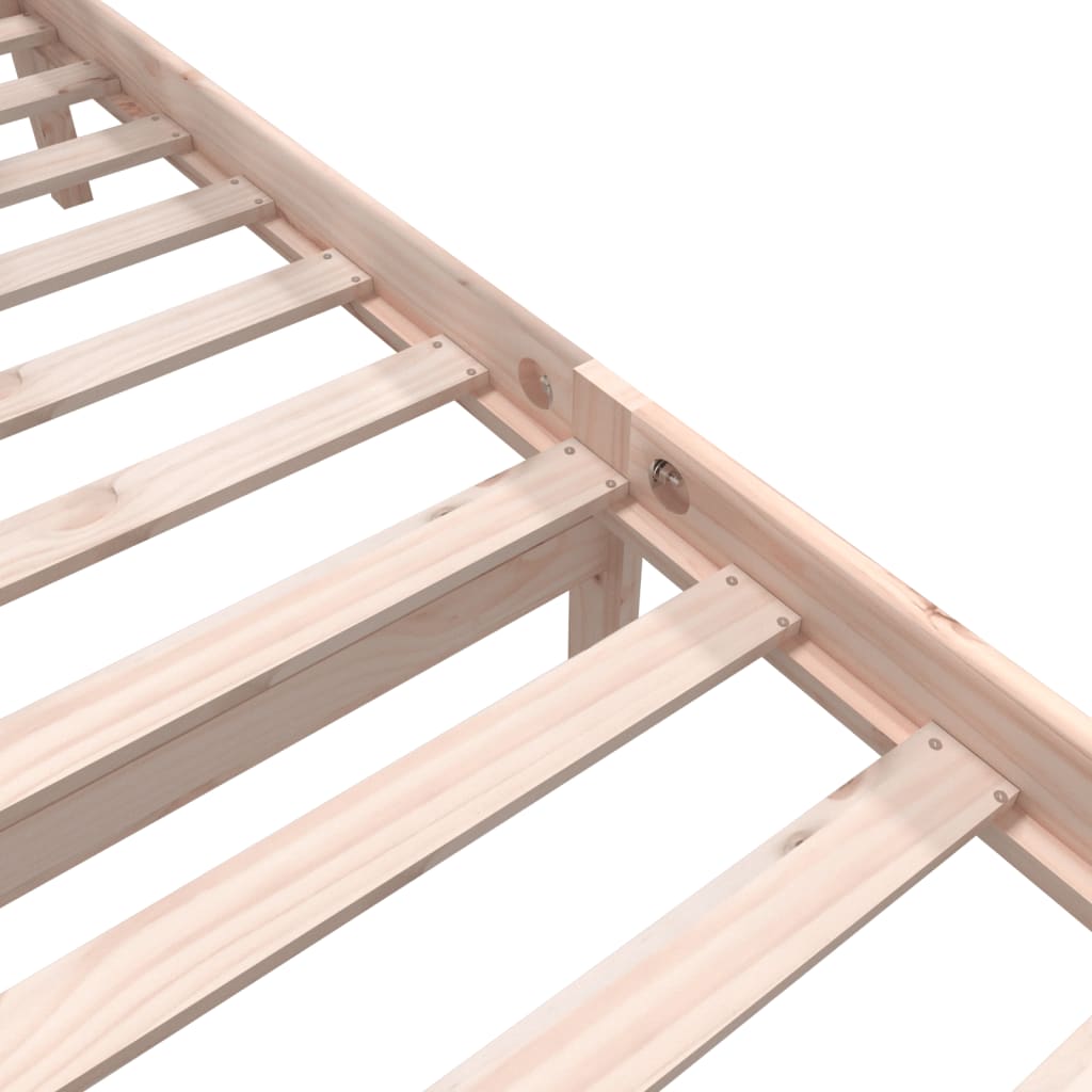 Sängynrunko täysi mänty 120x190 cm 4FT Small Double - Sisustajankoti.fi