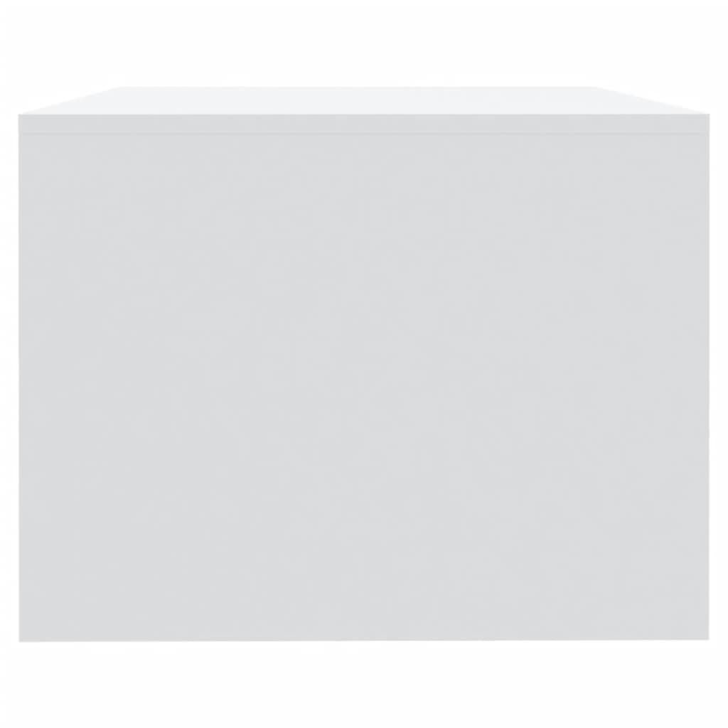 Sohvapöytä valkoinen 102x55x45 cm tekninen puu - Sisustajankoti.fi