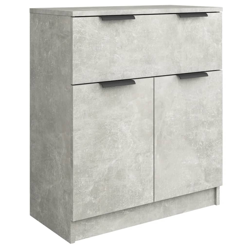 Senkki betoninharmaa 60x30x70 cm tekninen puu - Sisustajankoti.fi