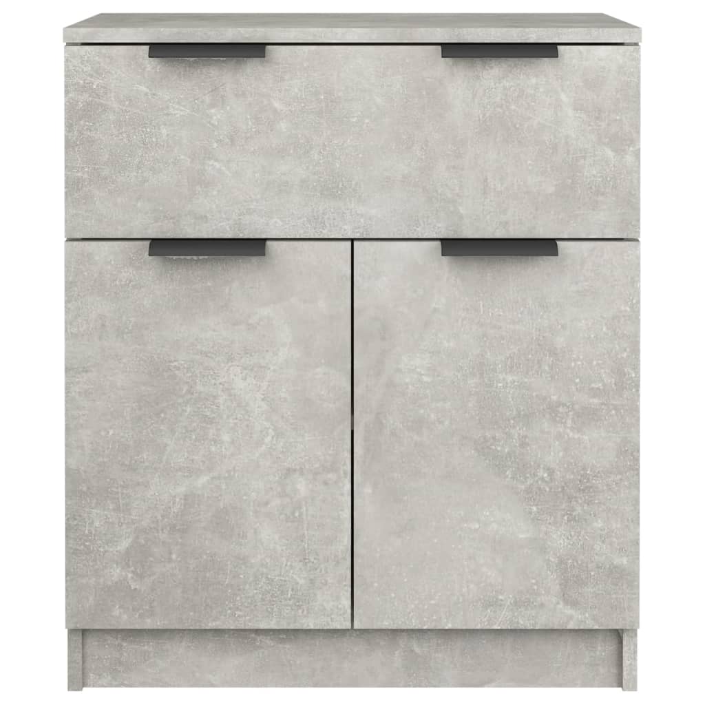 Senkki betoninharmaa 60x30x70 cm tekninen puu - Sisustajankoti.fi