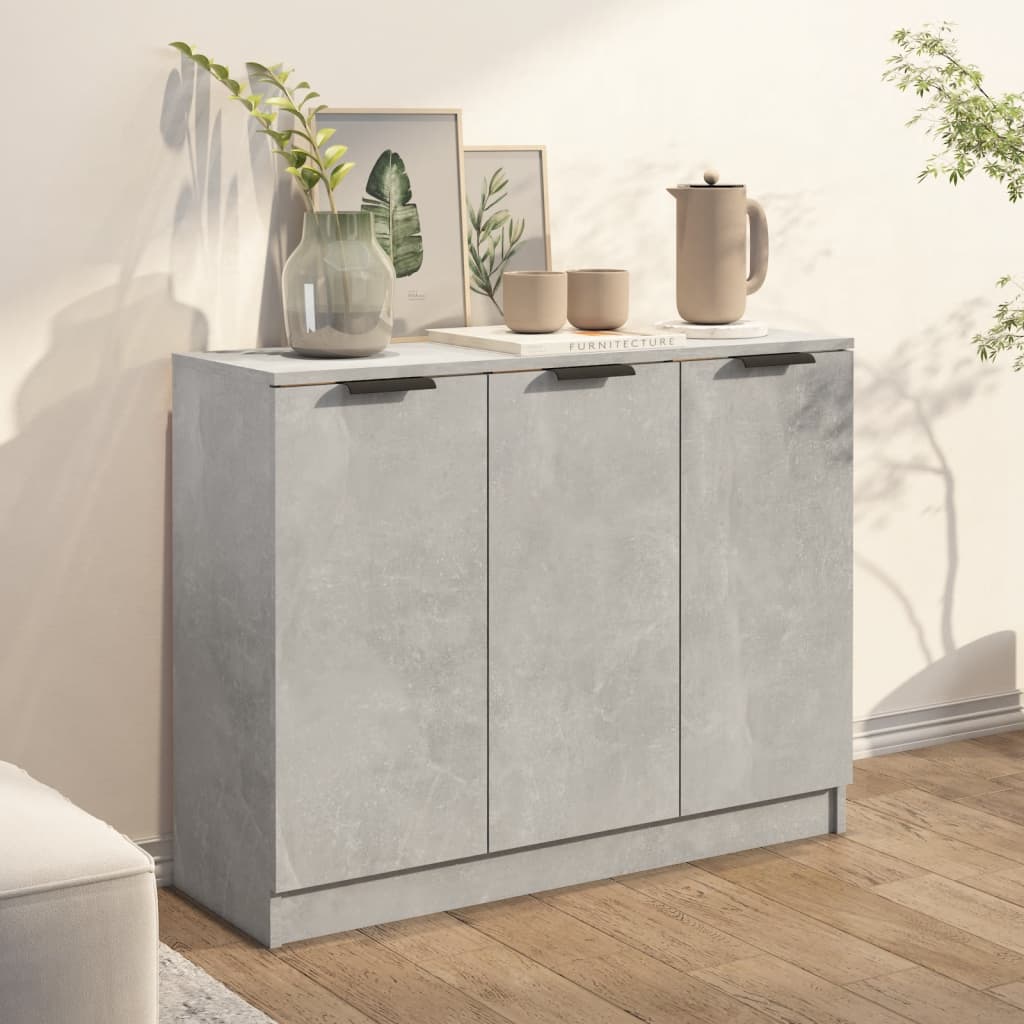 Senkki betoninharmaa 90,5x30x70 cm tekninen puu - Sisustajankoti.fi