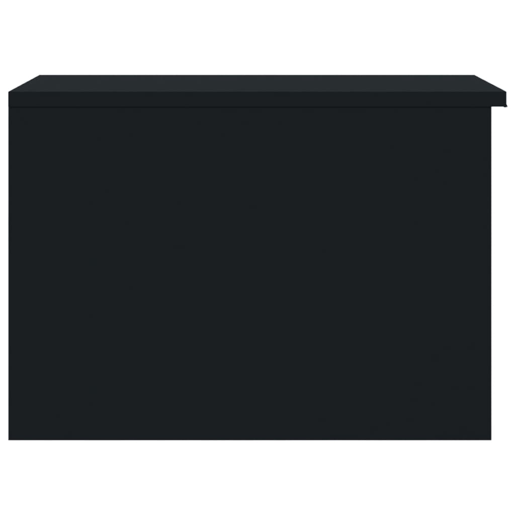 Sohvapöytä musta 50x50x36 cm tekninen puu - Sisustajankoti.fi