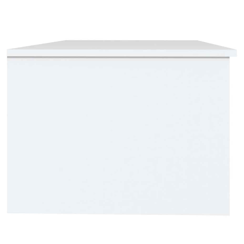 Sohvapöytä valkoinen 102x50x36 cm tekninen puu - Sisustajankoti.fi