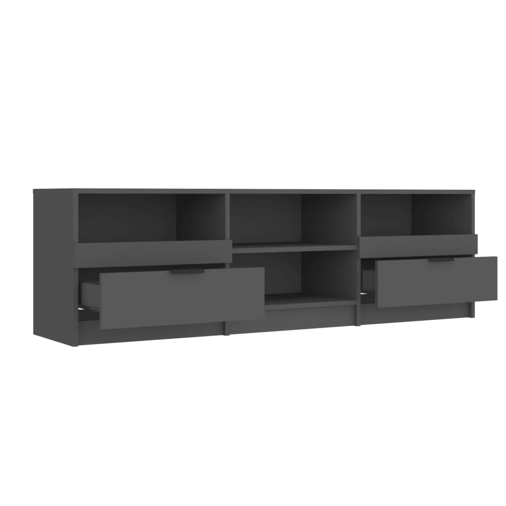 TV-taso musta 150x33,5x45 cm tekninen puu - Sisustajankoti.fi