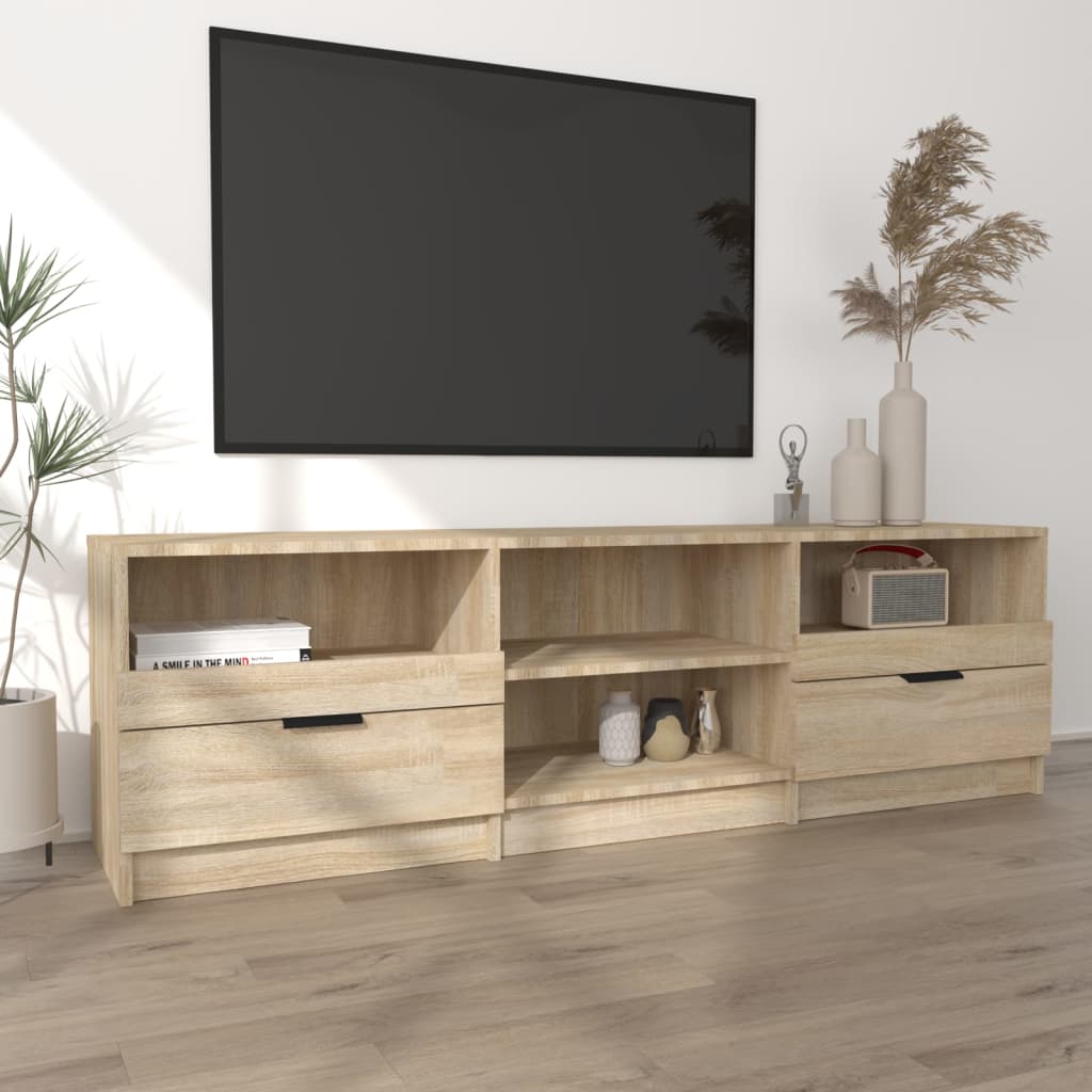TV-taso Sonoma-tammi 150x33,5x45 cm tekninen puu - Sisustajankoti.fi