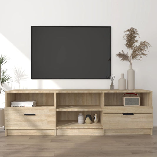 TV-taso Sonoma-tammi 150x33,5x45 cm tekninen puu - Sisustajankoti.fi