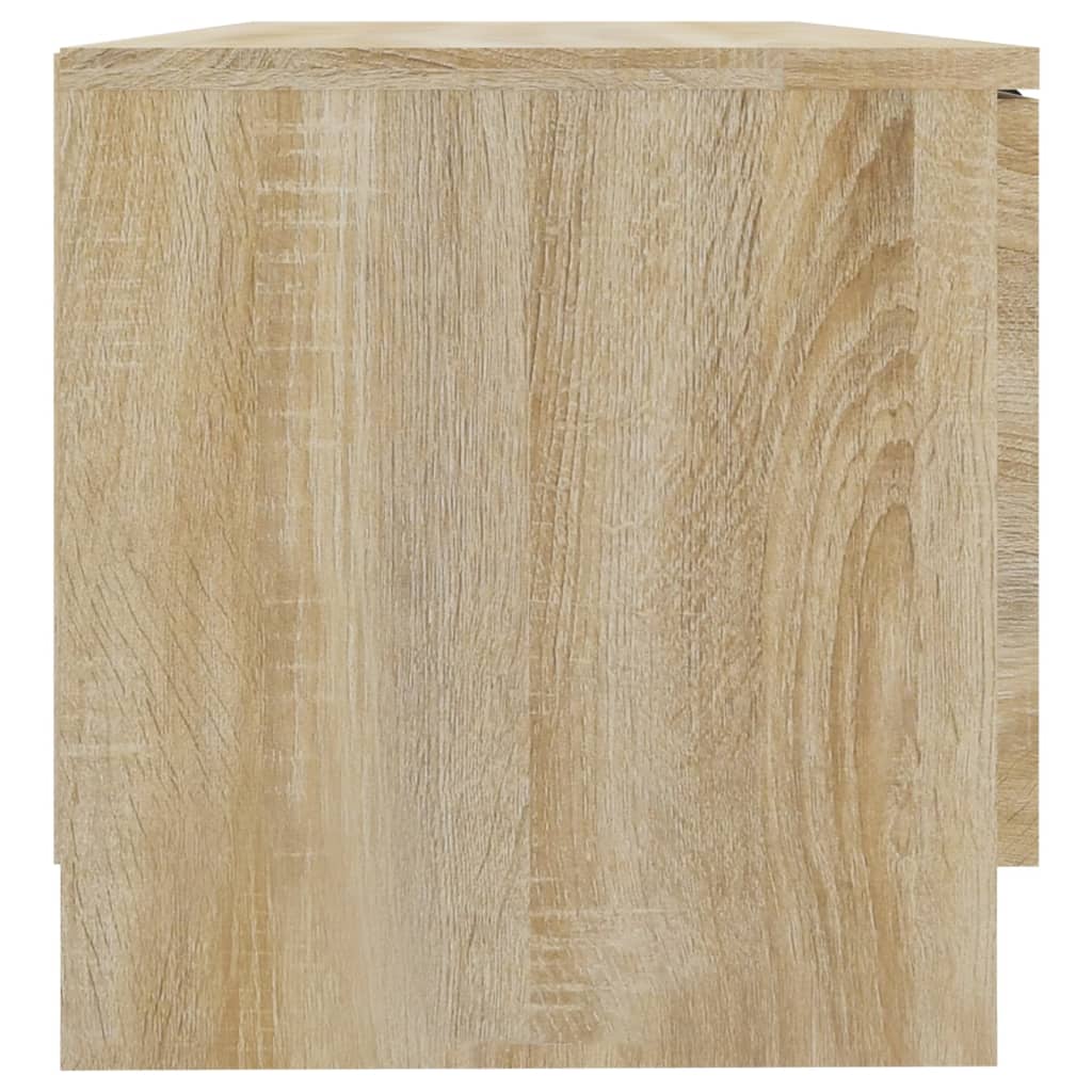 TV-tasot 2 kpl Sonoma-tammi 80x35x36,5 cm tekninen puu - Sisustajankoti.fi