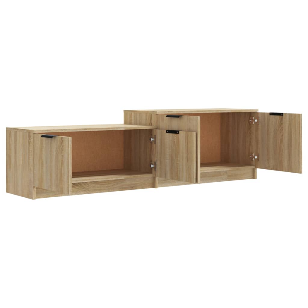 TV-taso Sonoma-tammi 158,5x36x45 cm tekninen puu - Sisustajankoti.fi