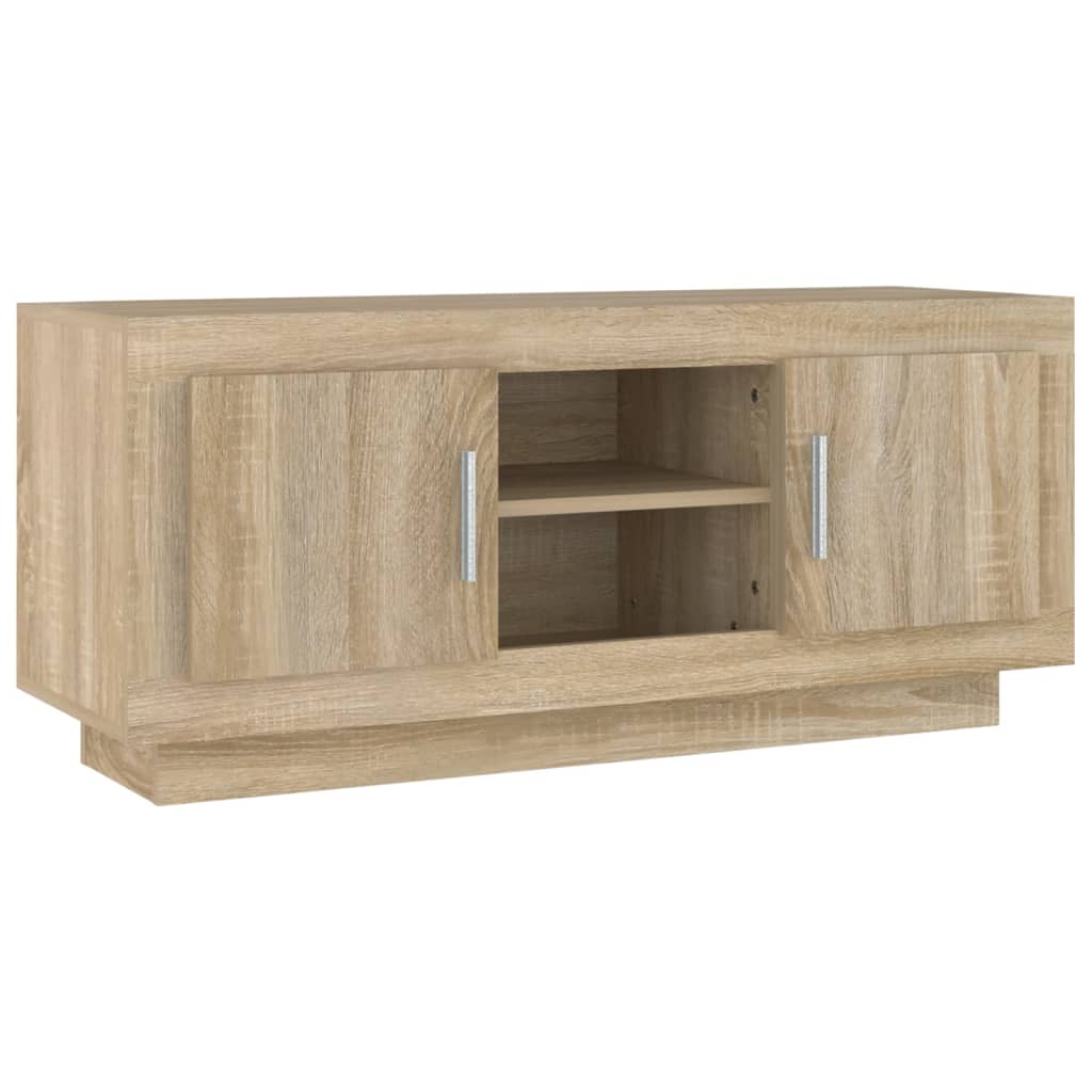 TV-taso Sonoma-tammi 102x35x45 cm tekninen puu - Sisustajankoti.fi