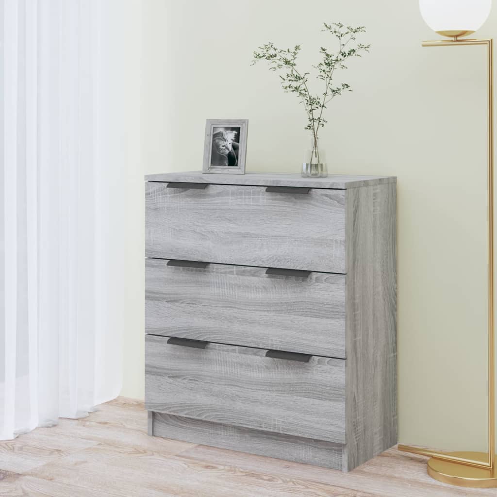 Senkki harmaa Sonoma 60x30x70 cm tekninen puu - Sisustajankoti.fi