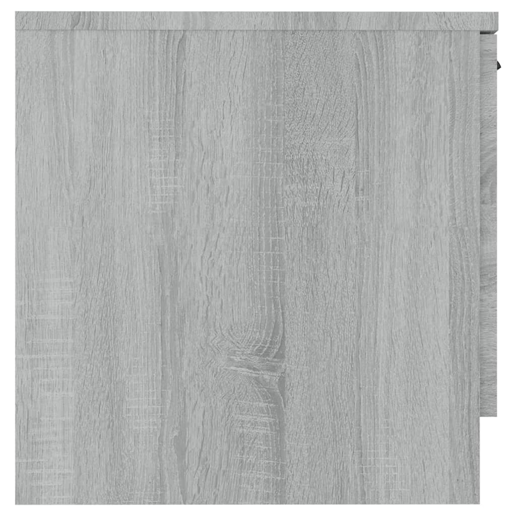 Yöpöydät 2 kpl harmaa Sonoma 40x39x40 cm - Sisustajankoti.fi