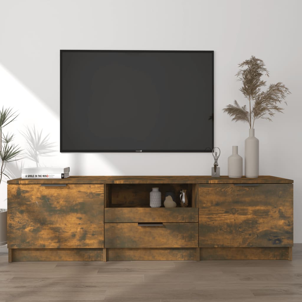 TV-taso savutammi 140x35x40 cm tekninen puu - Sisustajankoti.fi