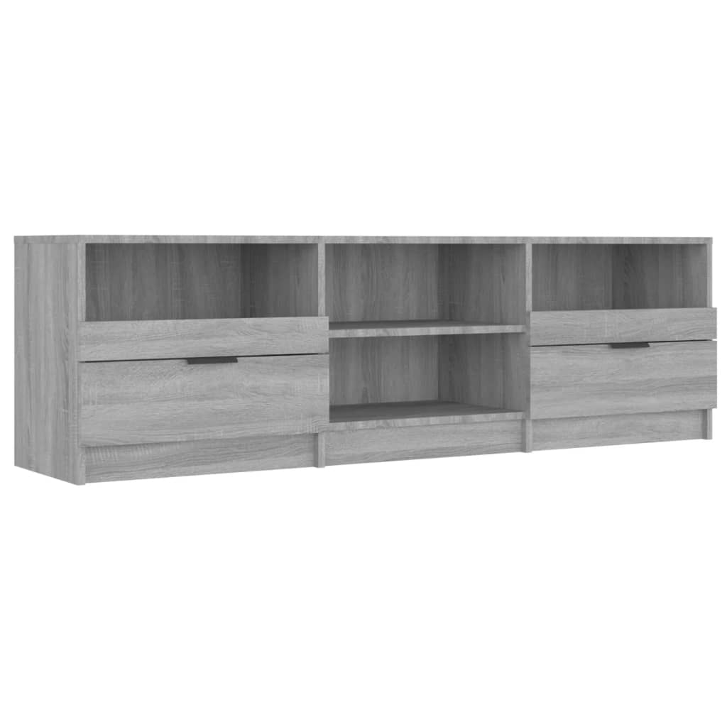 TV-taso harmaa Sonoma 150x33,5x45 cm tekninen puu - Sisustajankoti.fi