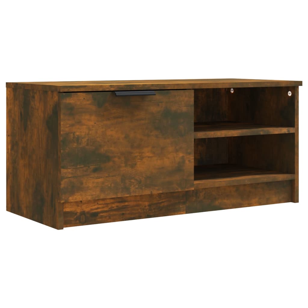 TV-taso savutammi 80x35x36,5 cm tekninen puu - Sisustajankoti.fi