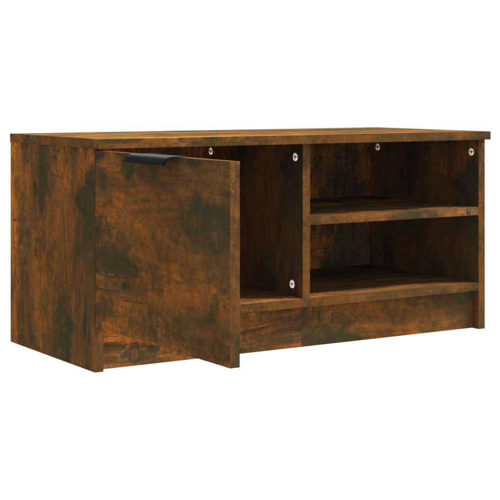 TV-taso savutammi 80x35x36,5 cm tekninen puu - Sisustajankoti.fi