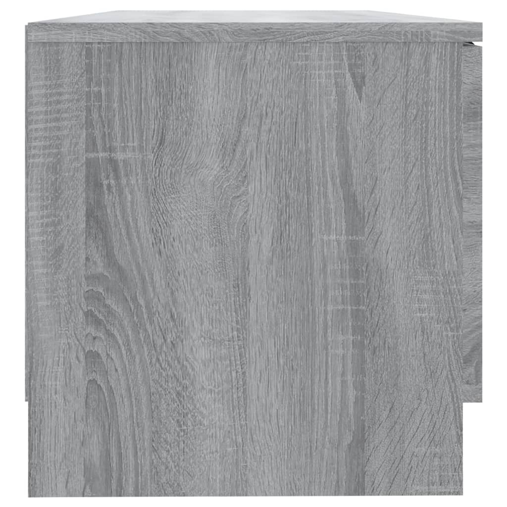 TV-taso harmaa Sonoma 80x35x36,5 cm tekninen puu - Sisustajankoti.fi