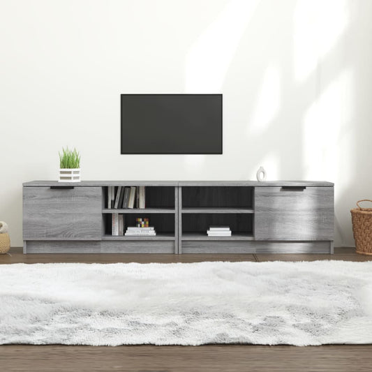 TV-tasot 2 kpl harmaa Sonoma 80x35x36,5 cm - Sisustajankoti.fi