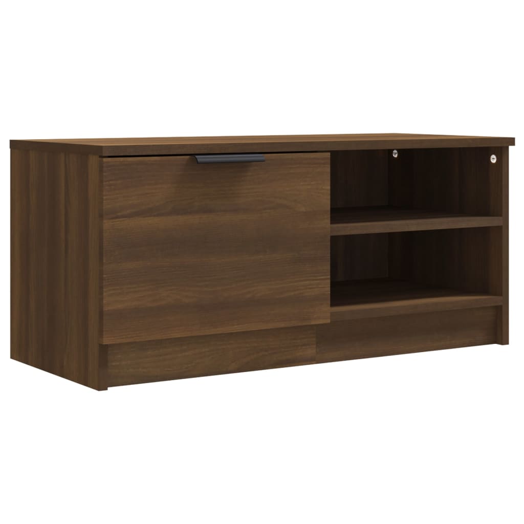 TV-taso Sonoma-tammi 80x35x36,5 cm tekninen puu - Sisustajankoti.fi