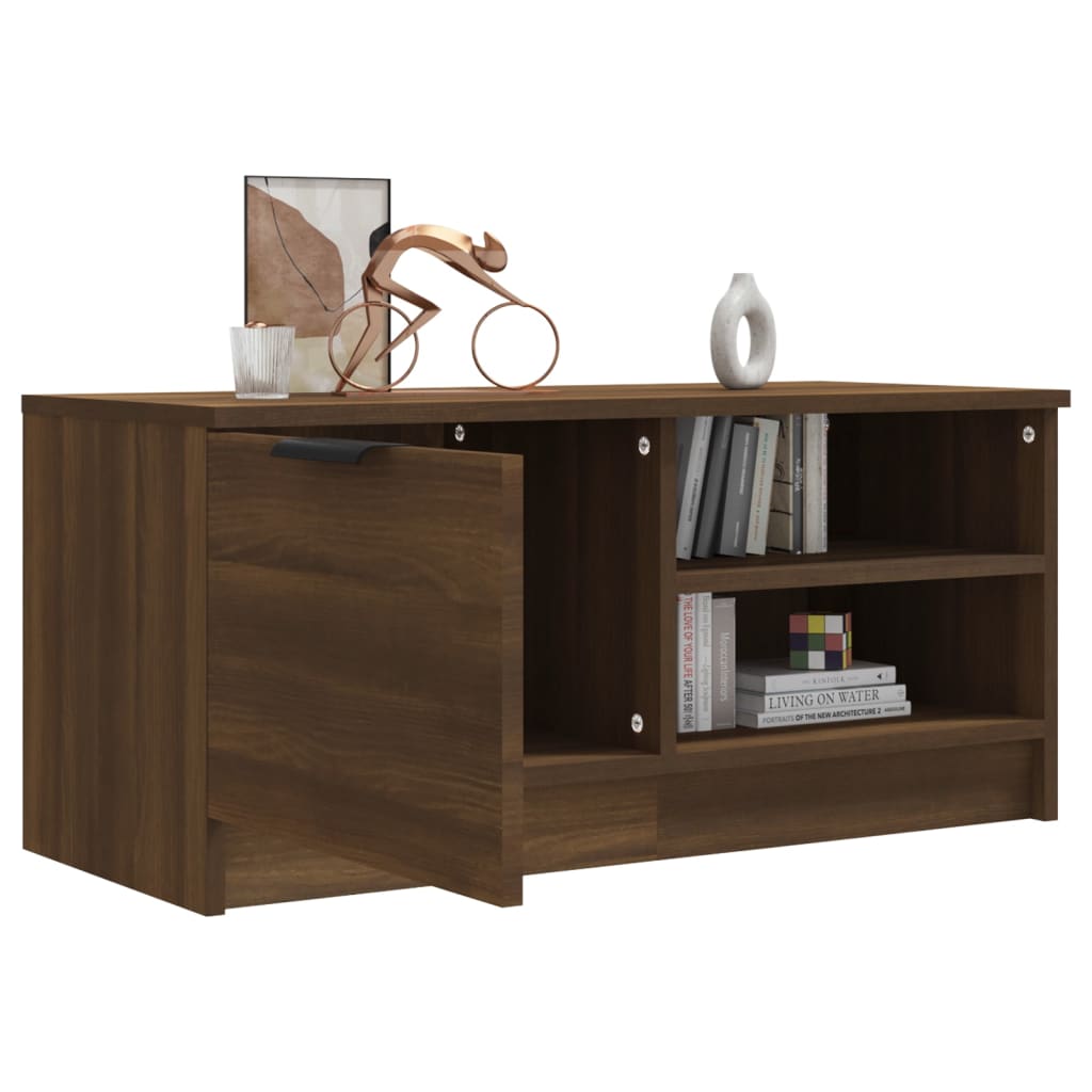 TV-taso Sonoma-tammi 80x35x36,5 cm tekninen puu - Sisustajankoti.fi