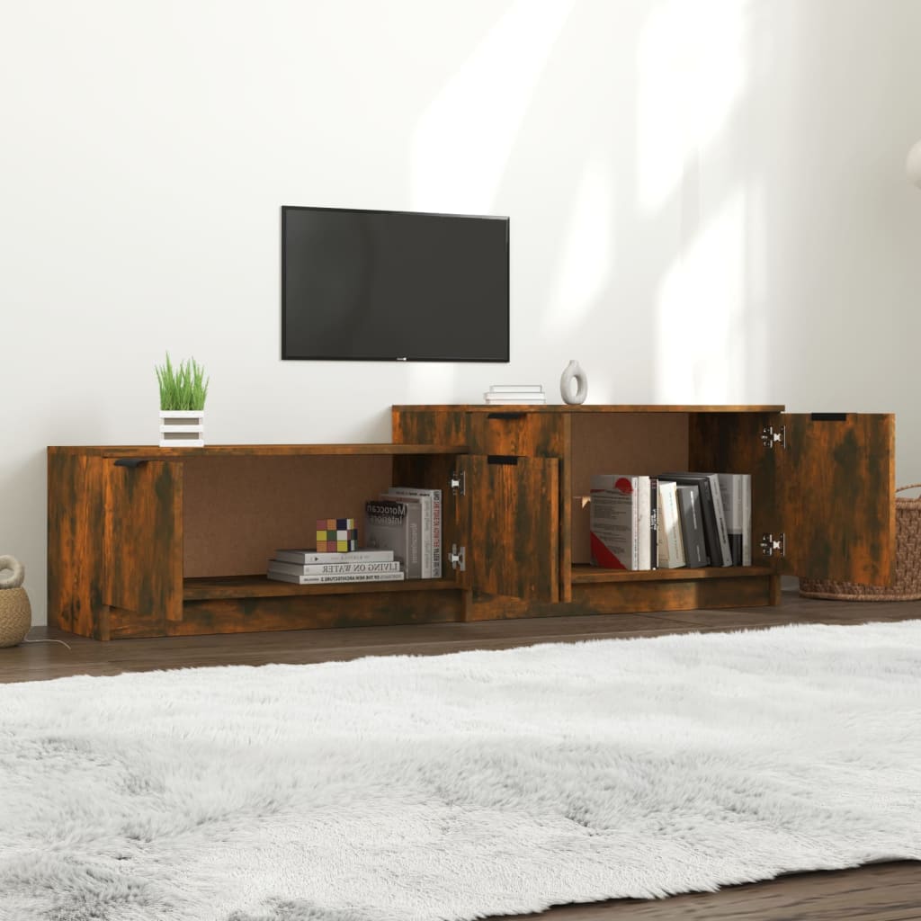 TV-taso savutammi 158,5x36x45 cm tekninen puu - Sisustajankoti.fi