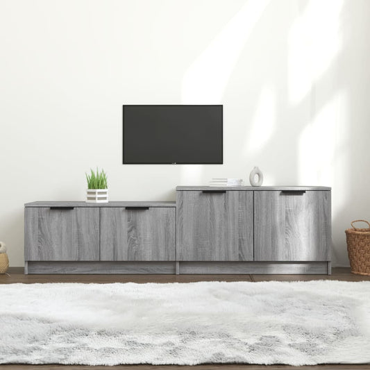 TV-taso harmaa Sonoma 158,5x36x45 cm tekninen puu - Sisustajankoti.fi