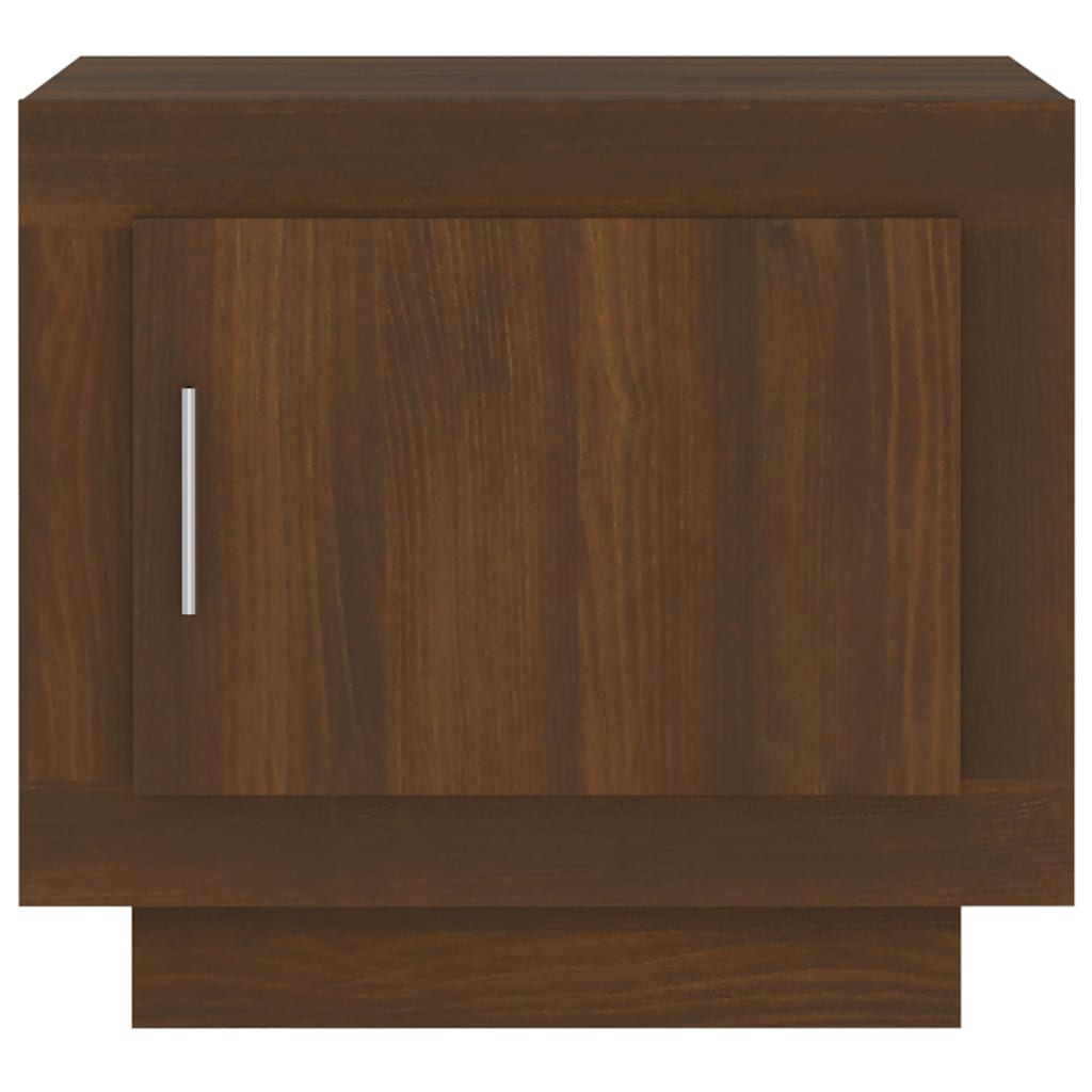 Sohvapöytä savutammi 51x50x45 cm tekninen puu - Sisustajankoti.fi