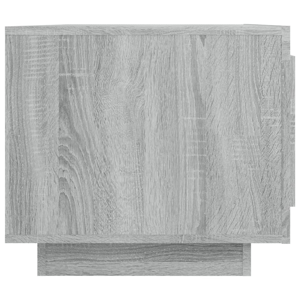 Sohvapöytä harmaa Sonoma 102x50x45 cm tekninen puu - Sisustajankoti.fi