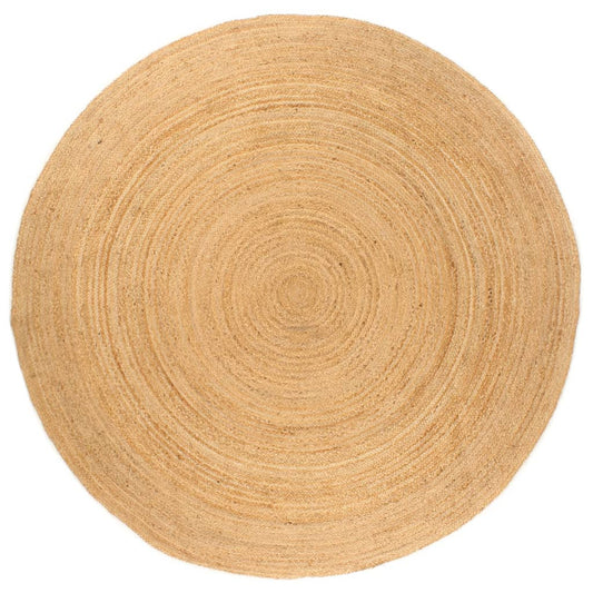 Matto punottu juutti 240 cm pyöreä - Sisustajankoti.fi