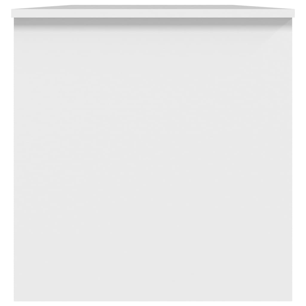 Sohvapöytä valkoinen 102x50x52,5 cm tekninen puu - Sisustajankoti.fi