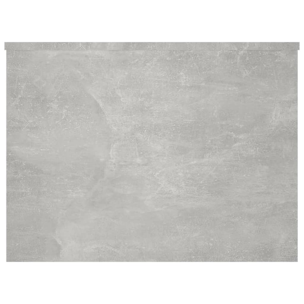 Sohvapöytä betoninharmaa 80x55,5x41,5 cm tekninen puu - Sisustajankoti.fi