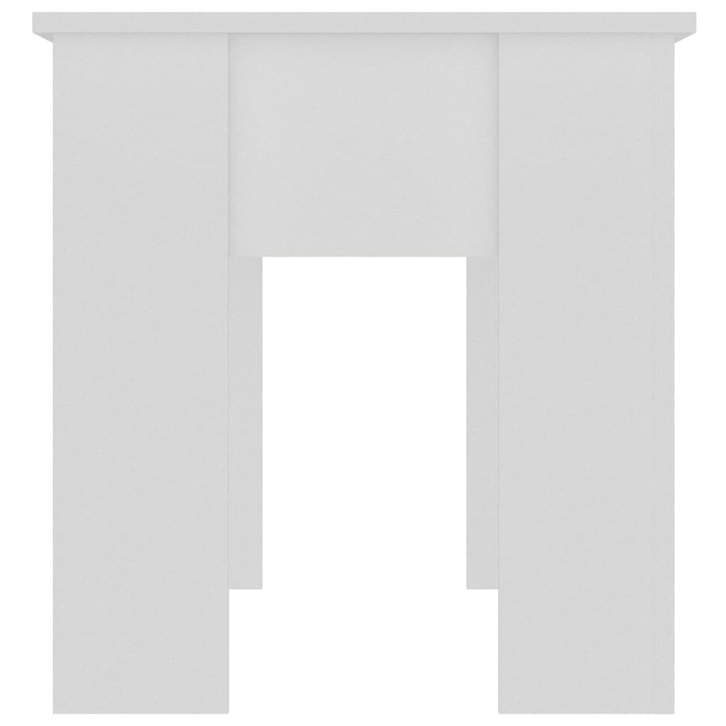 Sohvapöytä valkoinen 101x49x52 cm tekninen puu - Sisustajankoti.fi