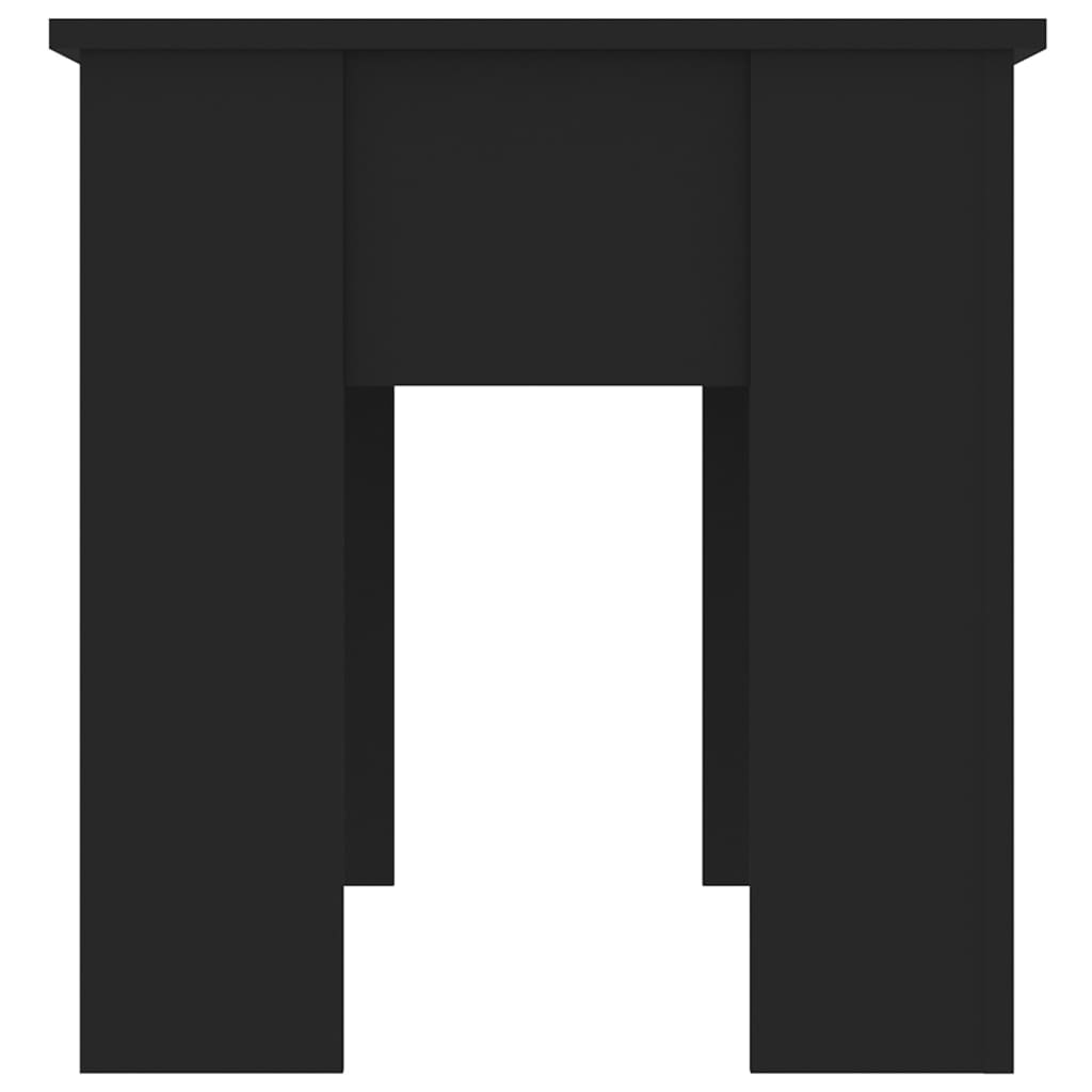 Sohvapöytä musta 101x49x52 cm tekninen puu - Sisustajankoti.fi