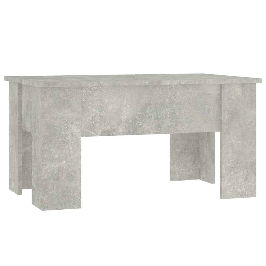 Sohvapöytä betoninharmaa 79x49x41 cm tekninen puu - Sisustajankoti.fi