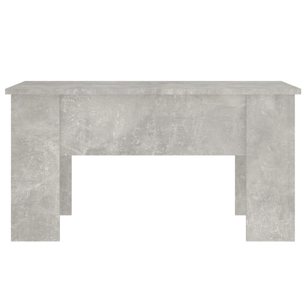 Sohvapöytä betoninharmaa 79x49x41 cm tekninen puu - Sisustajankoti.fi