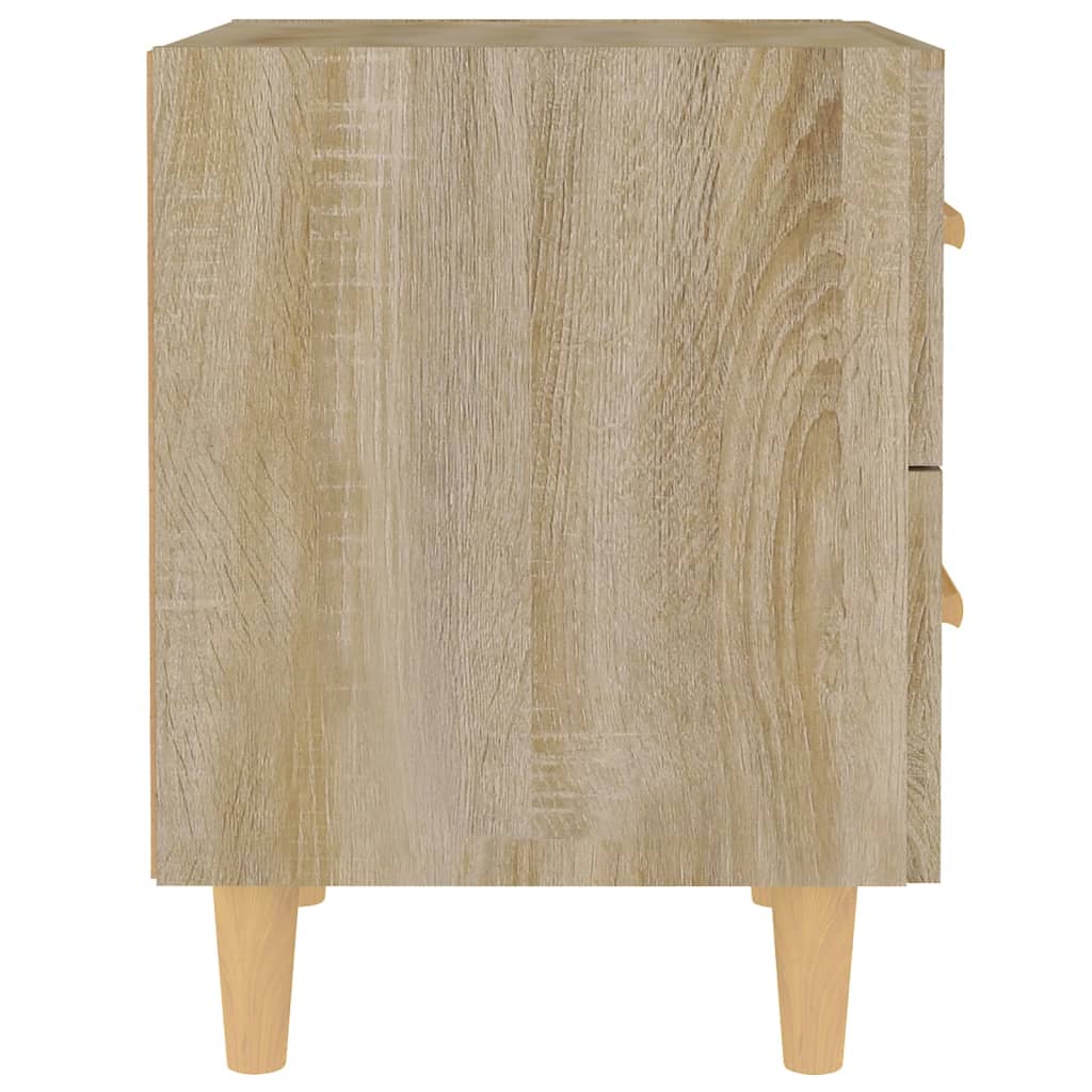 Yöpöydät 2 kpl Sonoma-tammi 40x35x47,5 cm - Sisustajankoti.fi