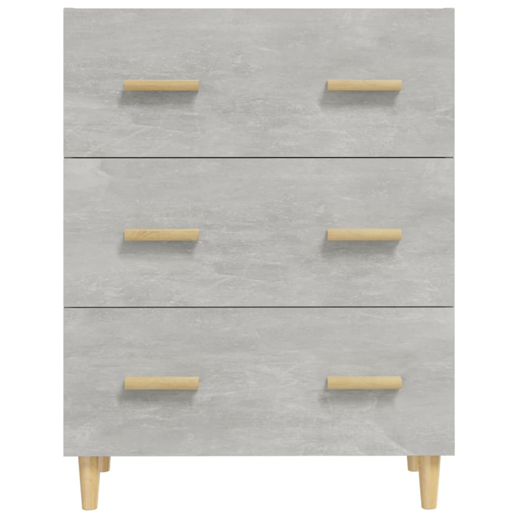 Senkki betoninharmaa 70x34x90 cm tekninen puu - Sisustajankoti.fi