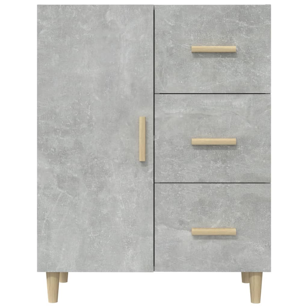 Senkki betoninharmaa 69,5x34x90 cm tekninen puu - Sisustajankoti.fi