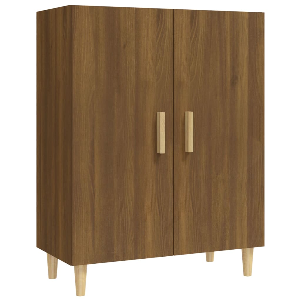 Senkki ruskea tammi 70x34x90 cm tekninen puu - Sisustajankoti.fi