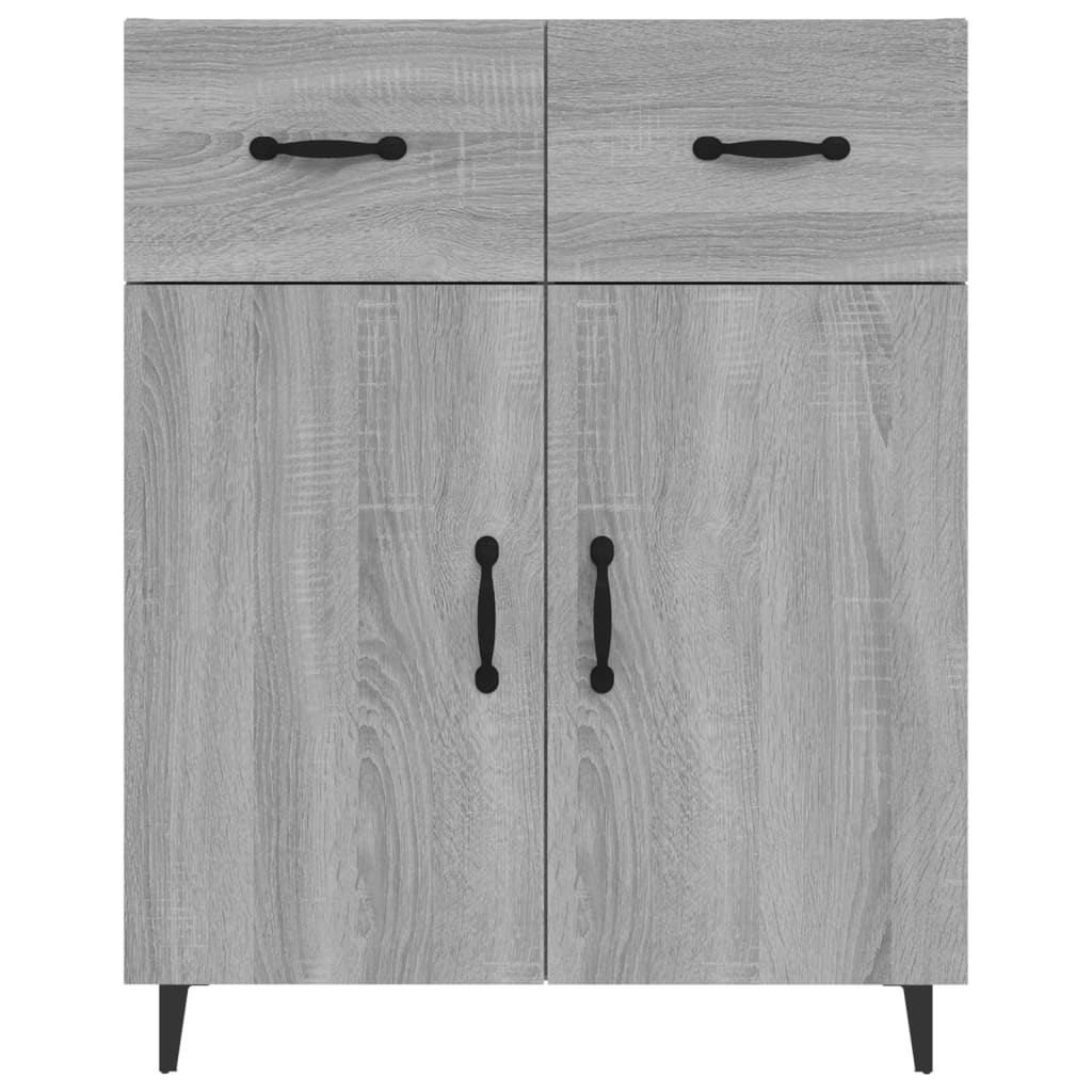 Senkki harmaa Sonoma 69,5x34x90 cm tekninen puu - Sisustajankoti.fi
