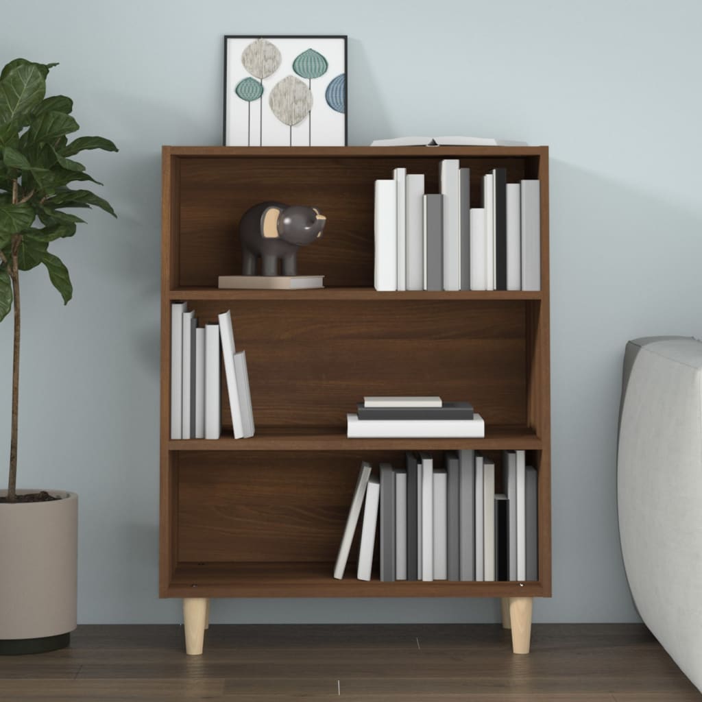 Senkki ruskea tammi 69,5x32,5x90 cm tekninen puu - Sisustajankoti.fi