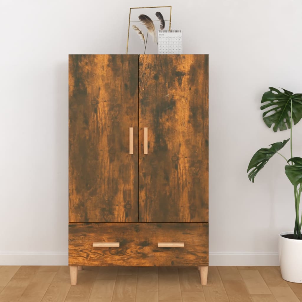 Kaappi savutammi 70x31x115 cm tekninen puu - Sisustajankoti.fi