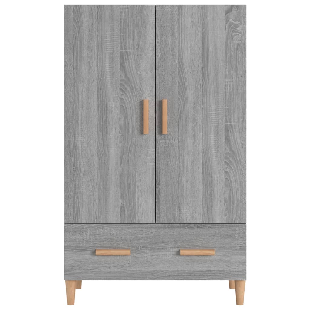 Kaappi harmaa Sonoma 70x31x115 cm tekninen puu - Sisustajankoti.fi