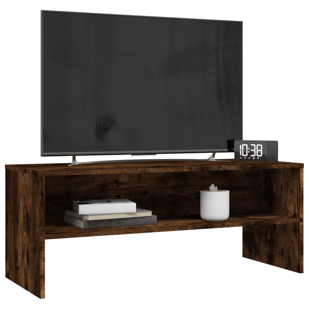 TV-taso savutammi 100x40x40 cm tekninen puu - Sisustajankoti.fi