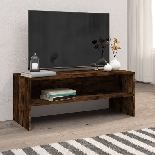 TV-taso savutammi 100x40x40 cm tekninen puu - Sisustajankoti.fi