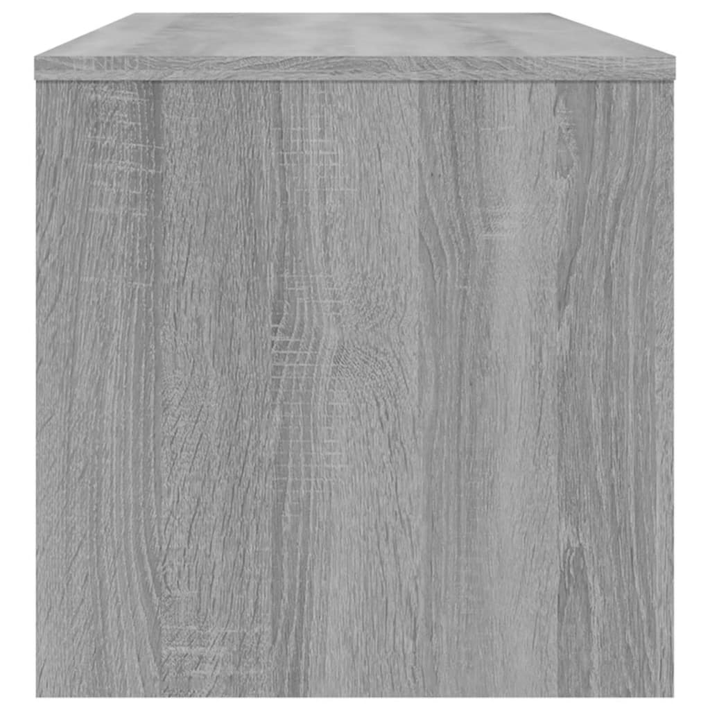 TV-taso harmaa Sonoma 100x40x40 cm tekninen puu - Sisustajankoti.fi