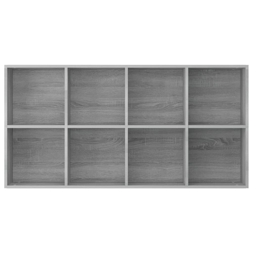 Kirjahylly / Senkki harmaa Sonoma 66x30x130 cm tekninen puu - Sisustajankoti.fi