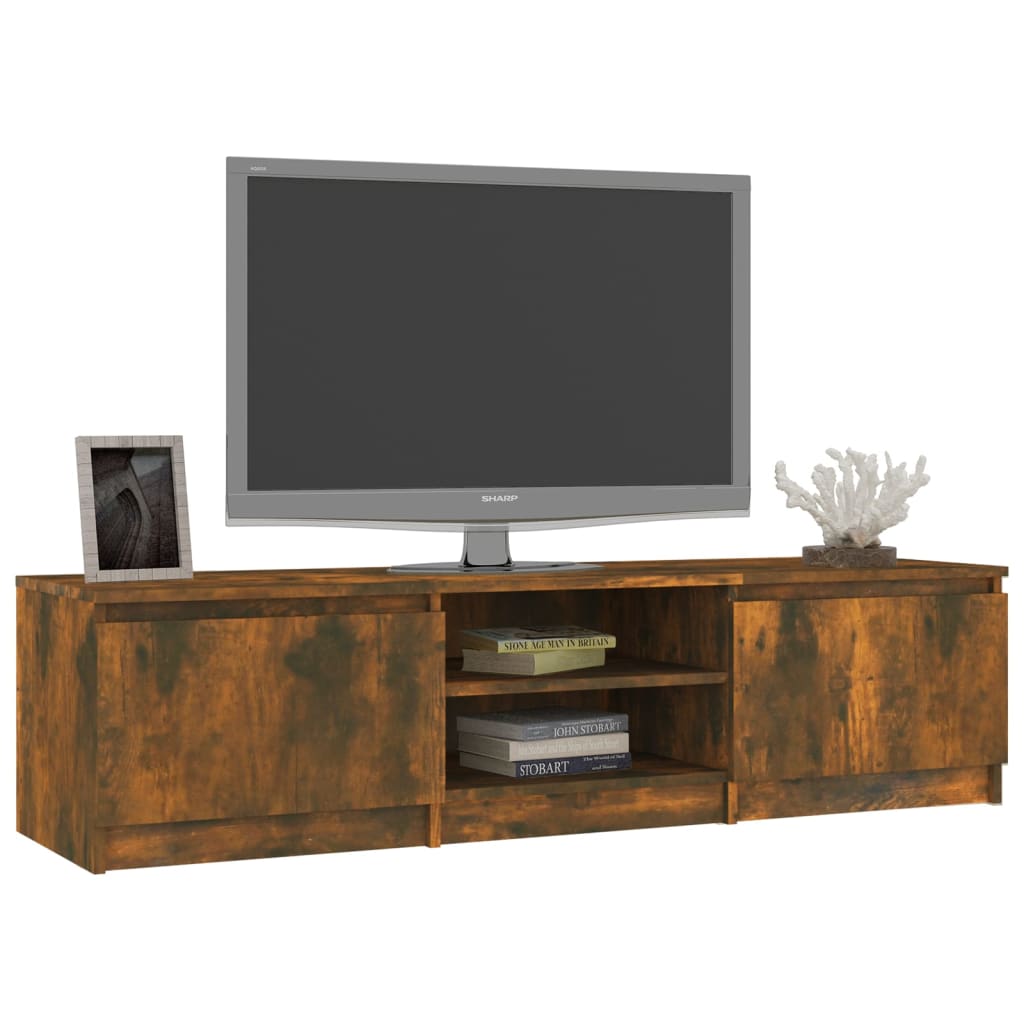 TV-taso savutammi 140x40x35,5 cm tekninen puu - Sisustajankoti.fi
