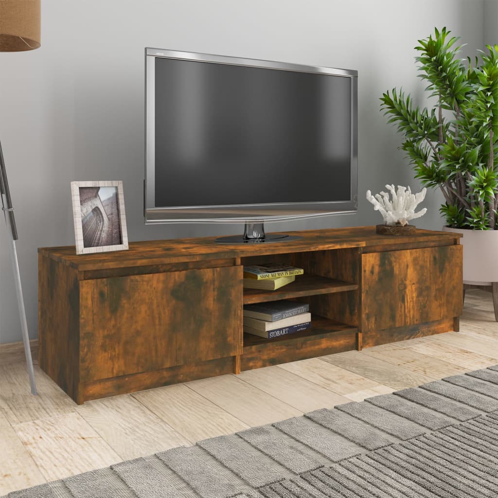 TV-taso savutammi 140x40x35,5 cm tekninen puu - Sisustajankoti.fi